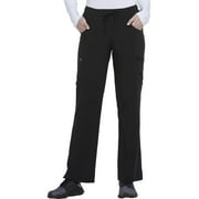 Dickies EDS Essentials Scrubs Pant for Women Mid Rise Straight Leg Drawstring DK010